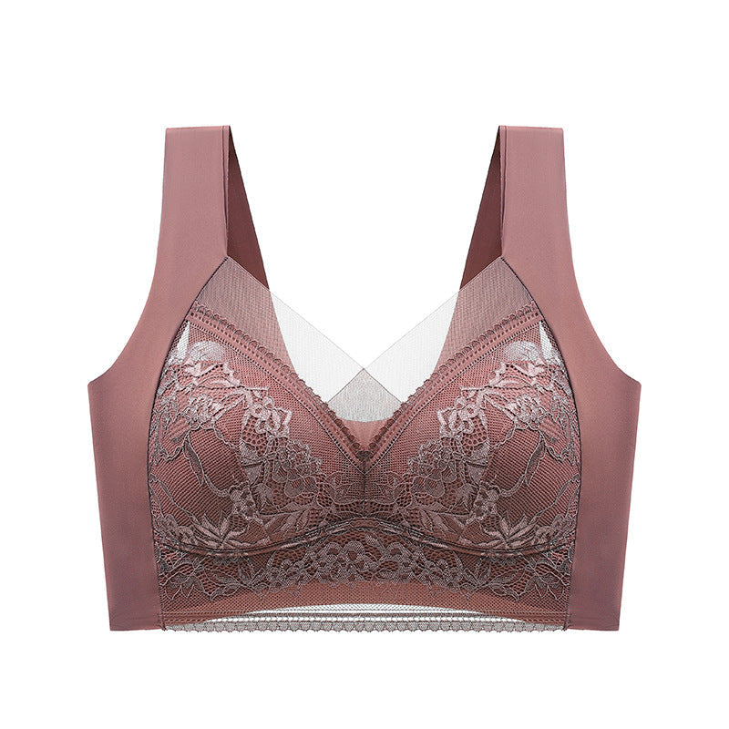 👙 Sutien din dantelă pentru femei super confortabil și moale, fără inel de oțel【✨1 + 1 gratuit】