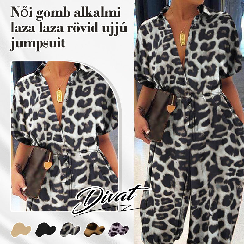 💜✨Salopă de damă cu mânecă scurtă, lejeră, cu nasturi, casual