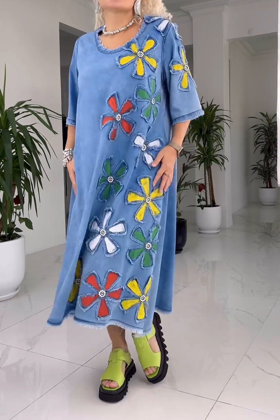 Rochie florală de damă