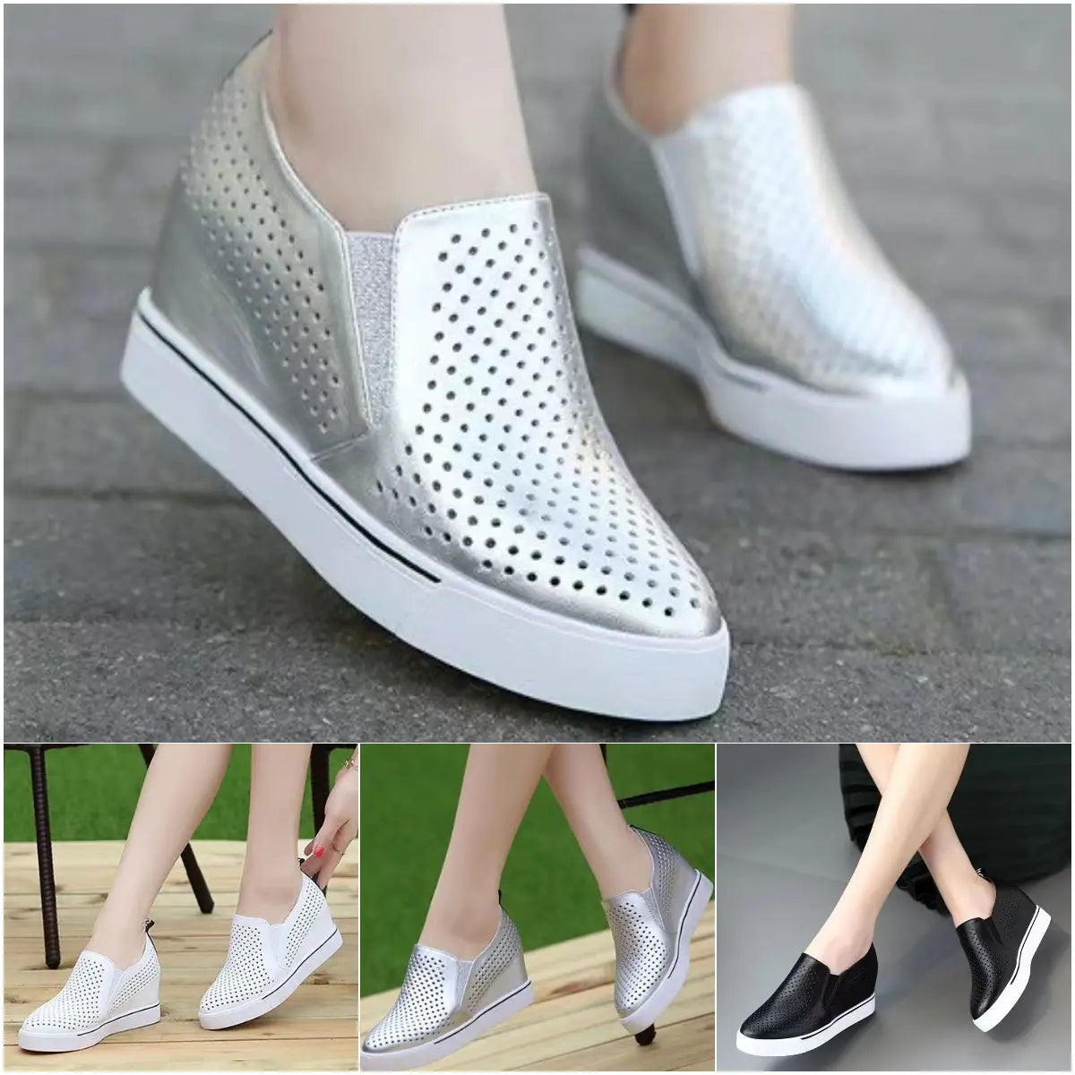 🔥【34-41】Pantofi casual pentru femei, vara 2025, din piele moale și talpă groasă