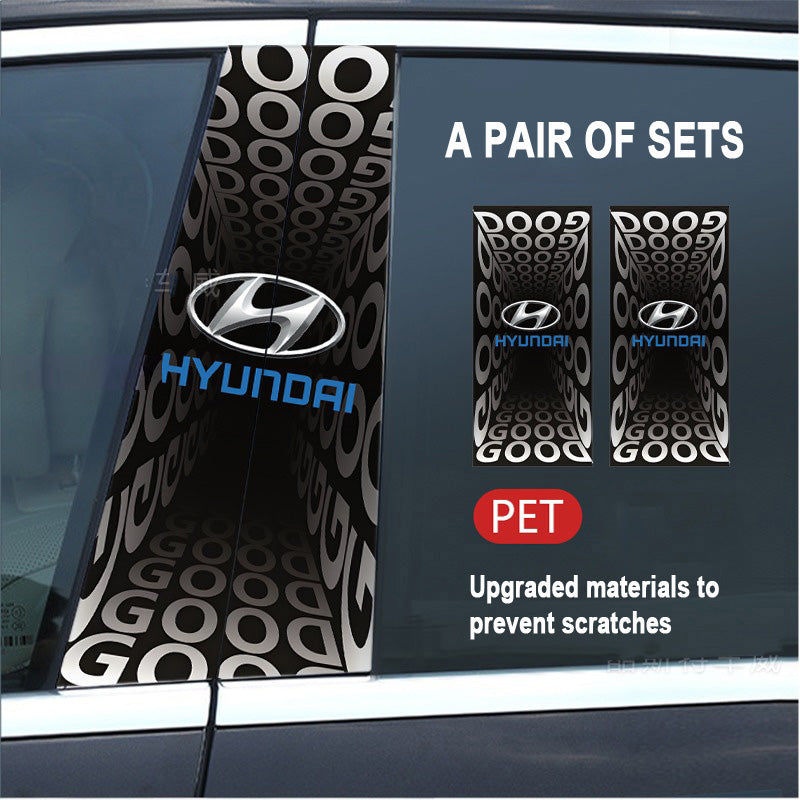 🔥Wyprzedaż🔥Folia ochronna HD na słupek B do samochodu 2025 (2 szt.)