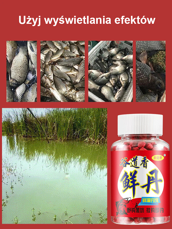 [Złów rybę w kilka sekund] Cząsteczki świeżej przynęty z białka zwierzęcego -ATB