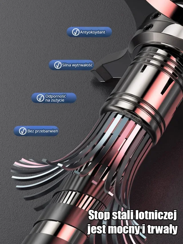 Wielofunkcyjny kij teleskopowy-górski na świeżym powietrzu