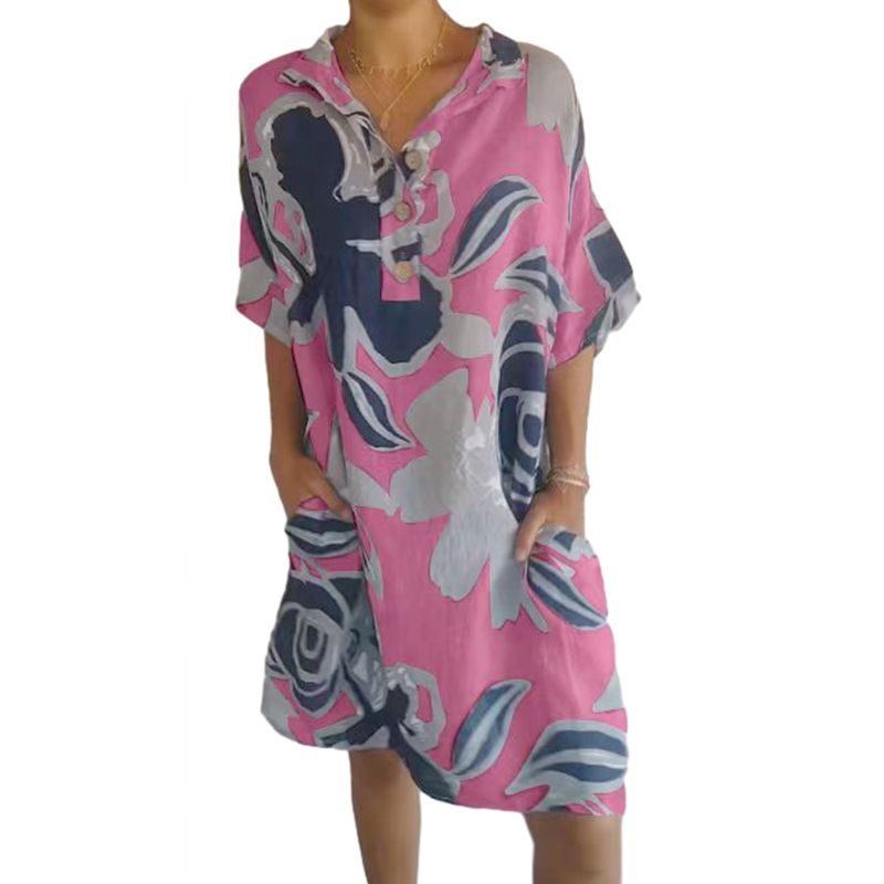 🔥Rochie casual eleganta cu imprimeu pentru femei