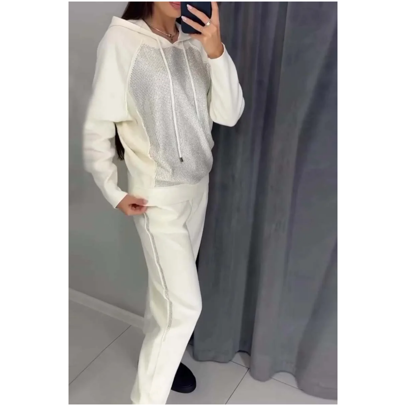 🍂 Wyprzedaż sezonowa ❄️ Damska bluza z kapturem + spodnie do joggingu