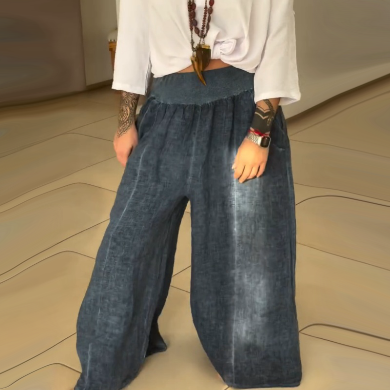 ✨Pantaloni elastici de dama cu buzunare