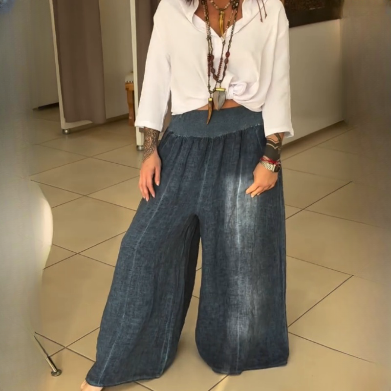 ✨Pantaloni elastici de dama cu buzunare