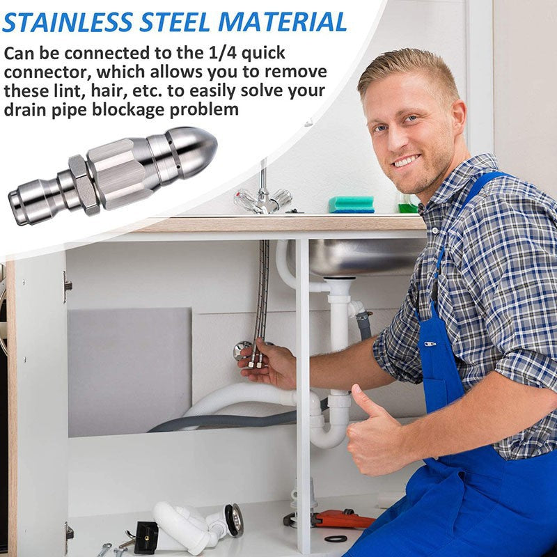 💝Mocna dysza do czyszczenia i udrażniania rur💥