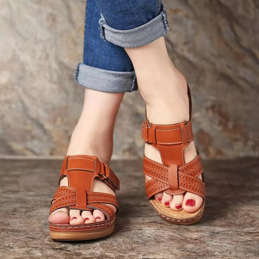 💥 ﻿ Sandale din piele premium pentru femei
