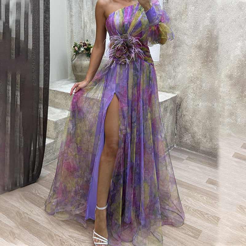 ✨【Slimming Wizard】. Rochie Mirage Color Block✨