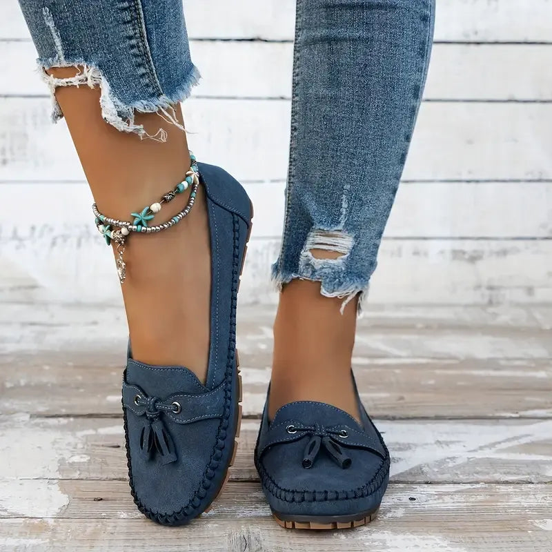 💖Mocasini confortabili, vintage pentru femei
