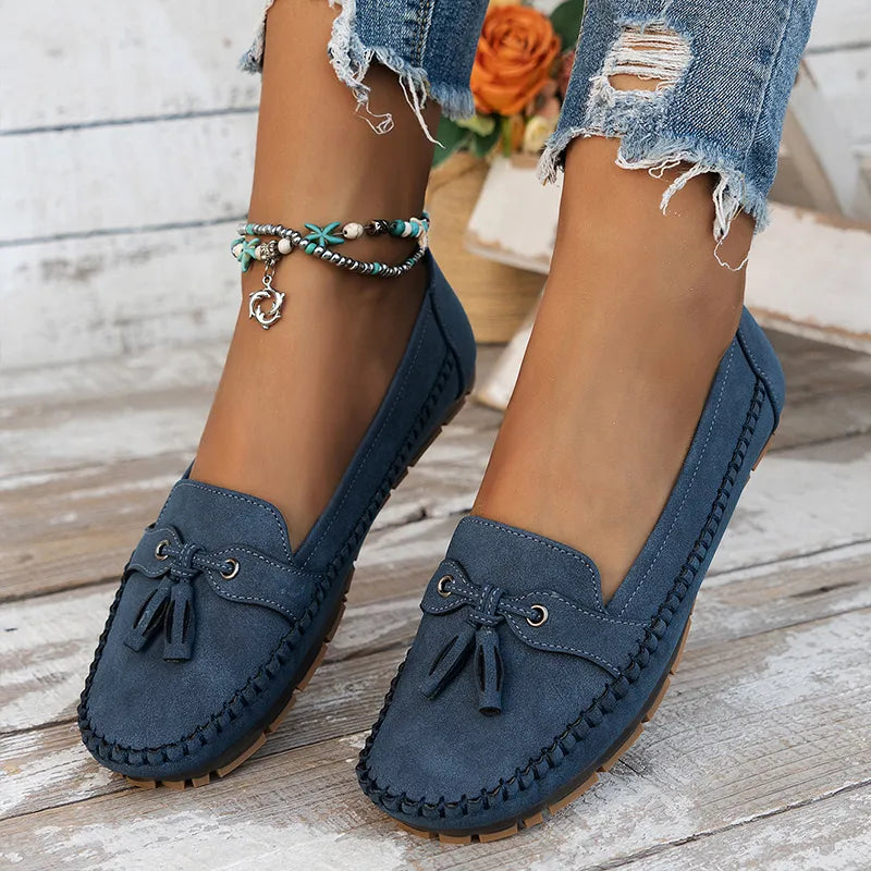 💖Mocasini confortabili, vintage pentru femei