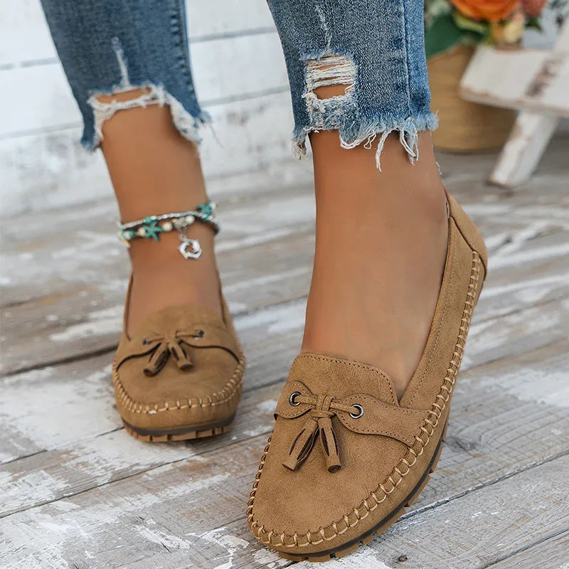 💖Mocasini confortabili, vintage pentru femei