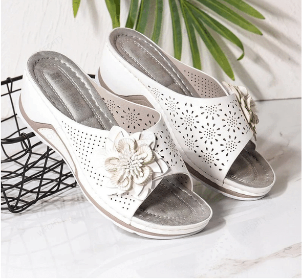 🔥Reducere 🔥 Sandale ortopedice cu suport arc din piele moale