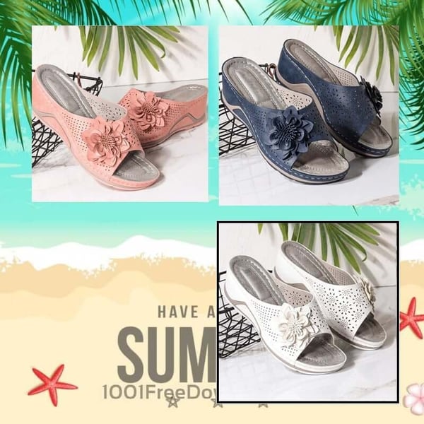 🔥Reducere 🔥 Sandale ortopedice cu suport arc din piele moale
