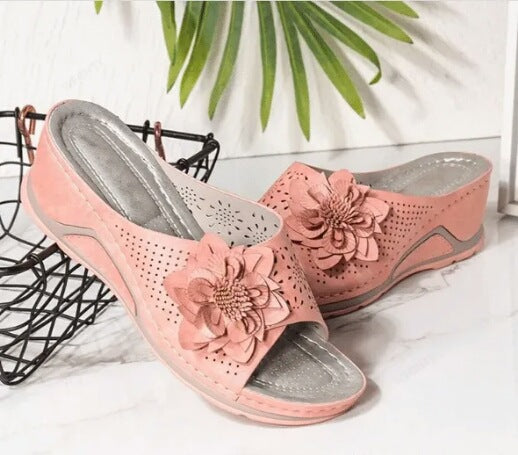 🔥Reducere 🔥 Sandale ortopedice cu suport arc din piele moale