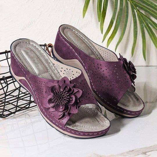 🔥Reducere 🔥 Sandale ortopedice cu suport arc din piele moale