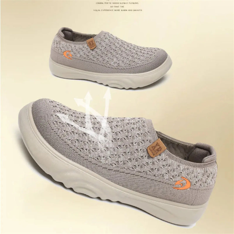 Pantofi de mers tricotat anti-alunecare pentru femei