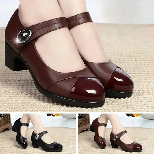 Pantofi Mary Jane pentru femei vintage - Confort excelent și stil retro