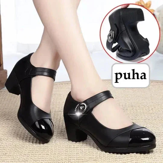 Pantofi Mary Jane pentru femei vintage - Confort excelent și stil retro