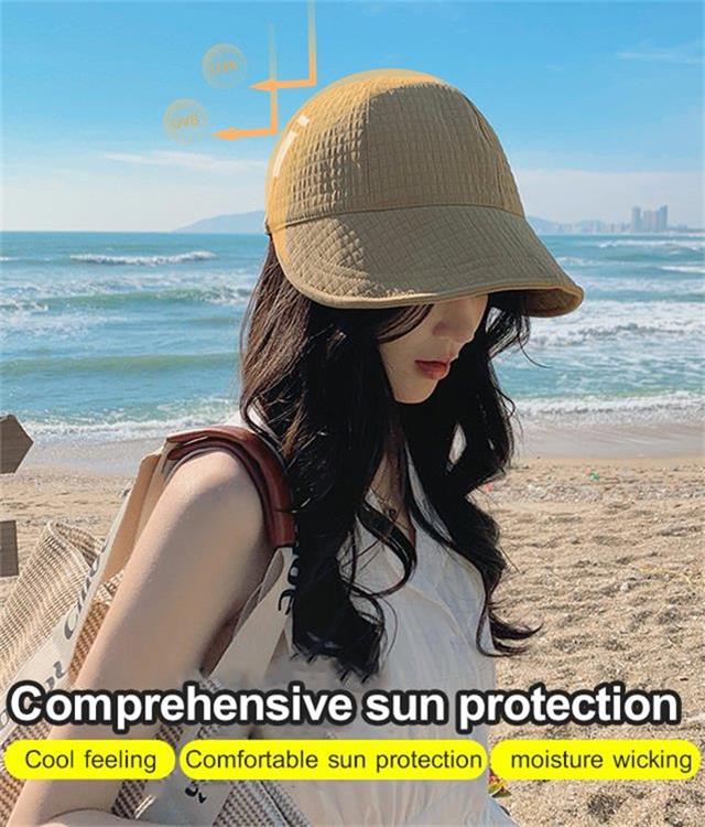 👒👒Pălărie de pescar cu limbă de rață cu uscare rapidă - estetica protecției solare