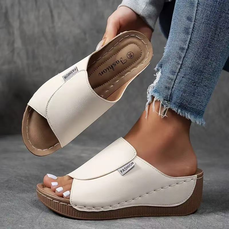 💥Reducere fierbinte🔥Sandale casual cu pană pentru femei