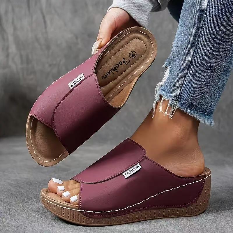 💥Reducere fierbinte🔥Sandale casual cu pană pentru femei