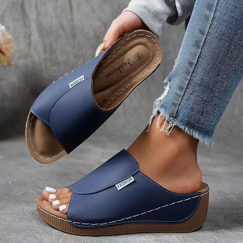 💥Reducere fierbinte🔥Sandale casual cu pană pentru femei