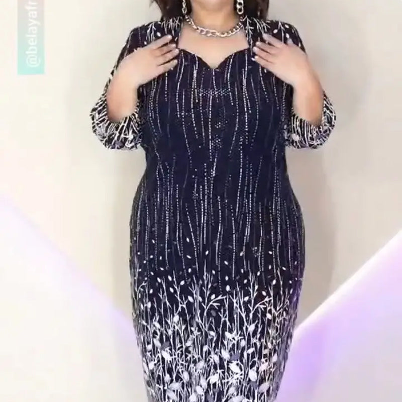 【S-4XL】🌿 Rochie de dama eleganta cu maneca lunga