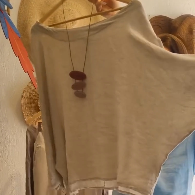 ⏳ Ograniczony czas 45% zniżki! 💥Damska bluzka o luźnym kroju i szerokie spodnie z kwiatowym nadrukiem