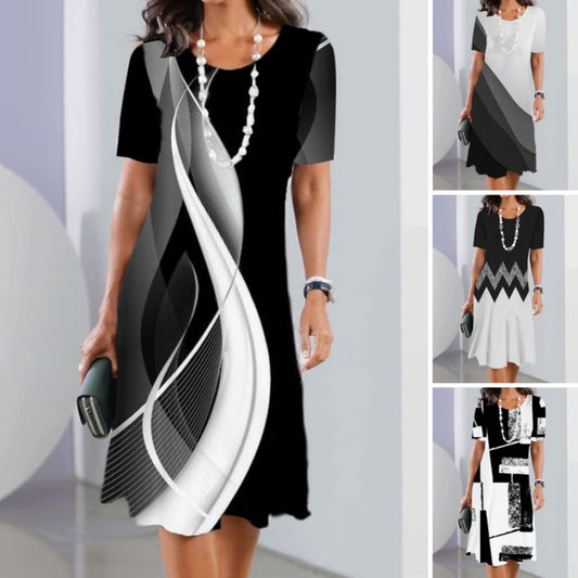 🔥Sukienka damska z trójwymiarowym nadrukiem