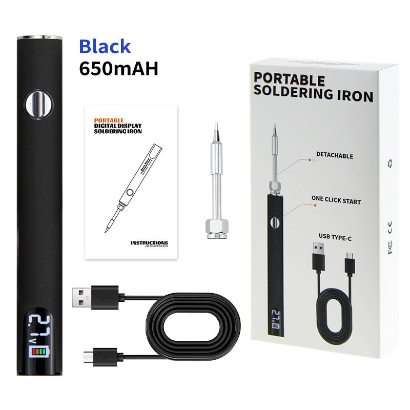 Przenośny cyfrowy wyświetlacz lutownicy