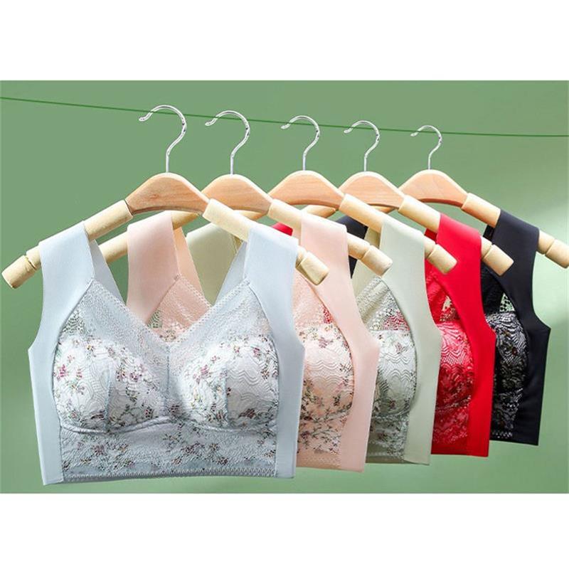 🔥Bezszwowy biustonosz push-up w dużych rozmiarach🔥