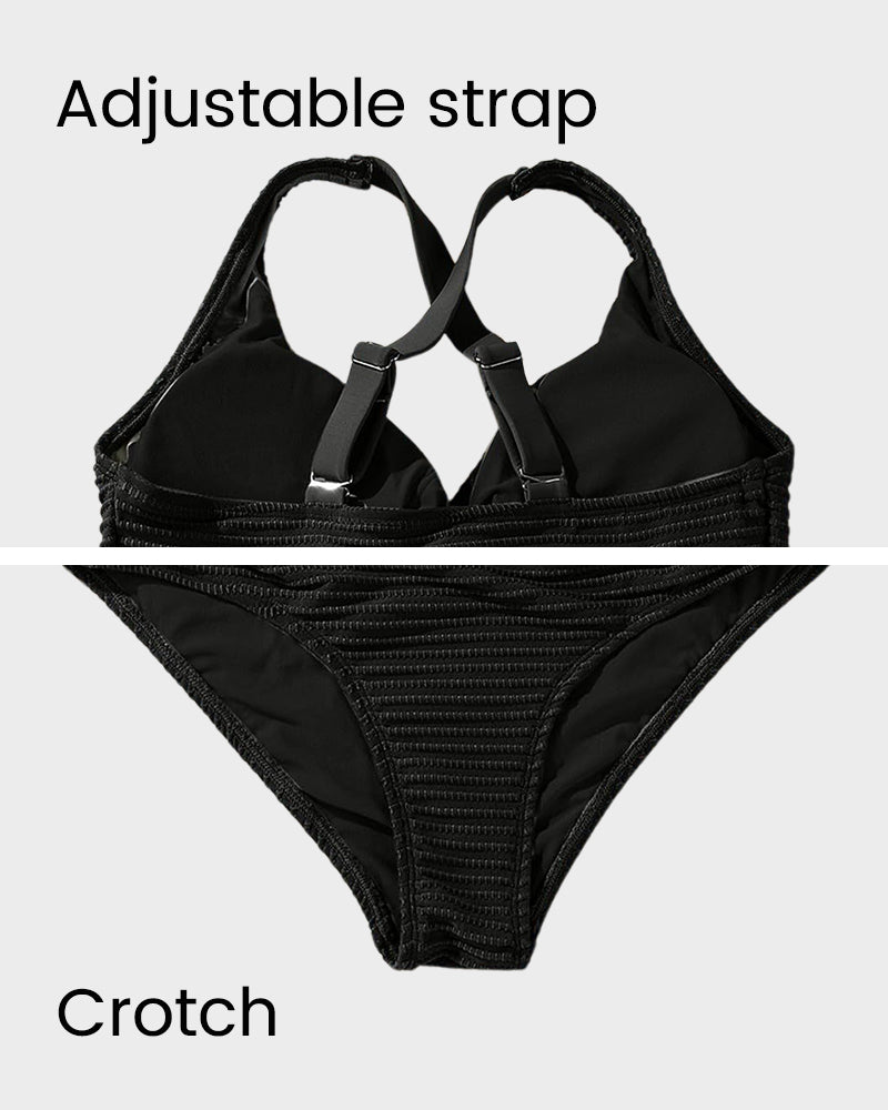 👙Komplet bikini z wysokim stanem