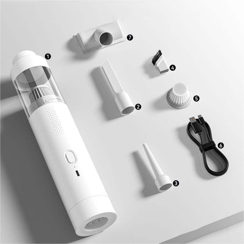 🥇Przenośna próżnia samochodowa z przenośną z wysoką mocą ssącą🌪️