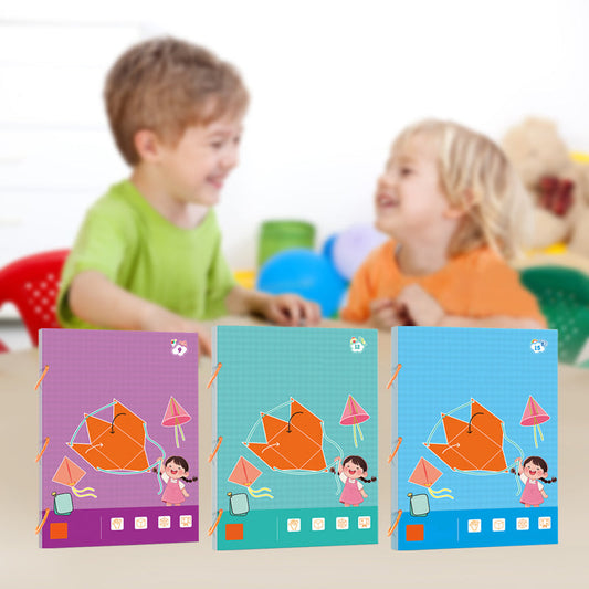 👶✨Carte de învățare a geometriei 3D