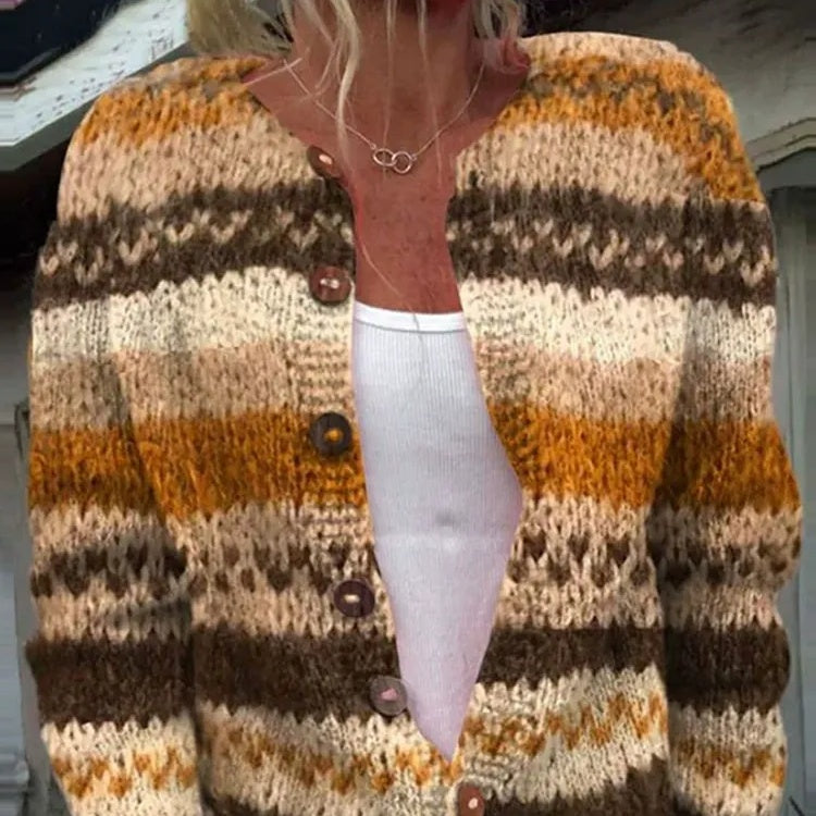 Płaszcze damskie z nadrukiem, zapinane na guziki, z otwartym przodem