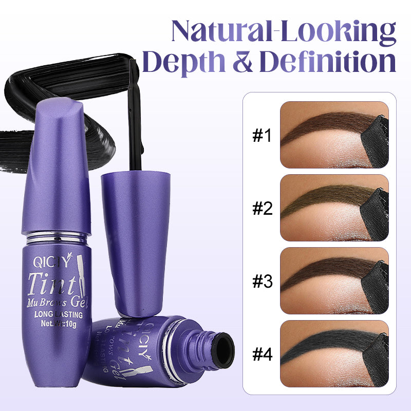 Wodoodporny, długotrwały żel do brwi w płatkach