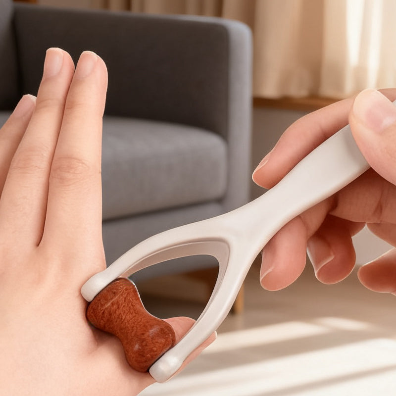 👋Masażer palców i dłoni z kamień Bian