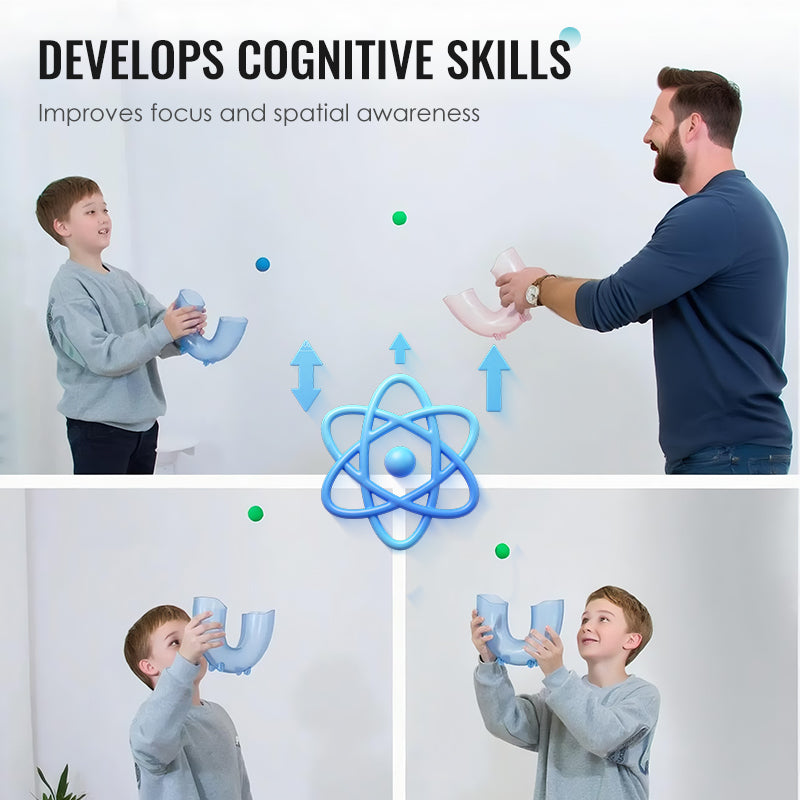 Gra żonglerska Pindaloo z trzema piłkami